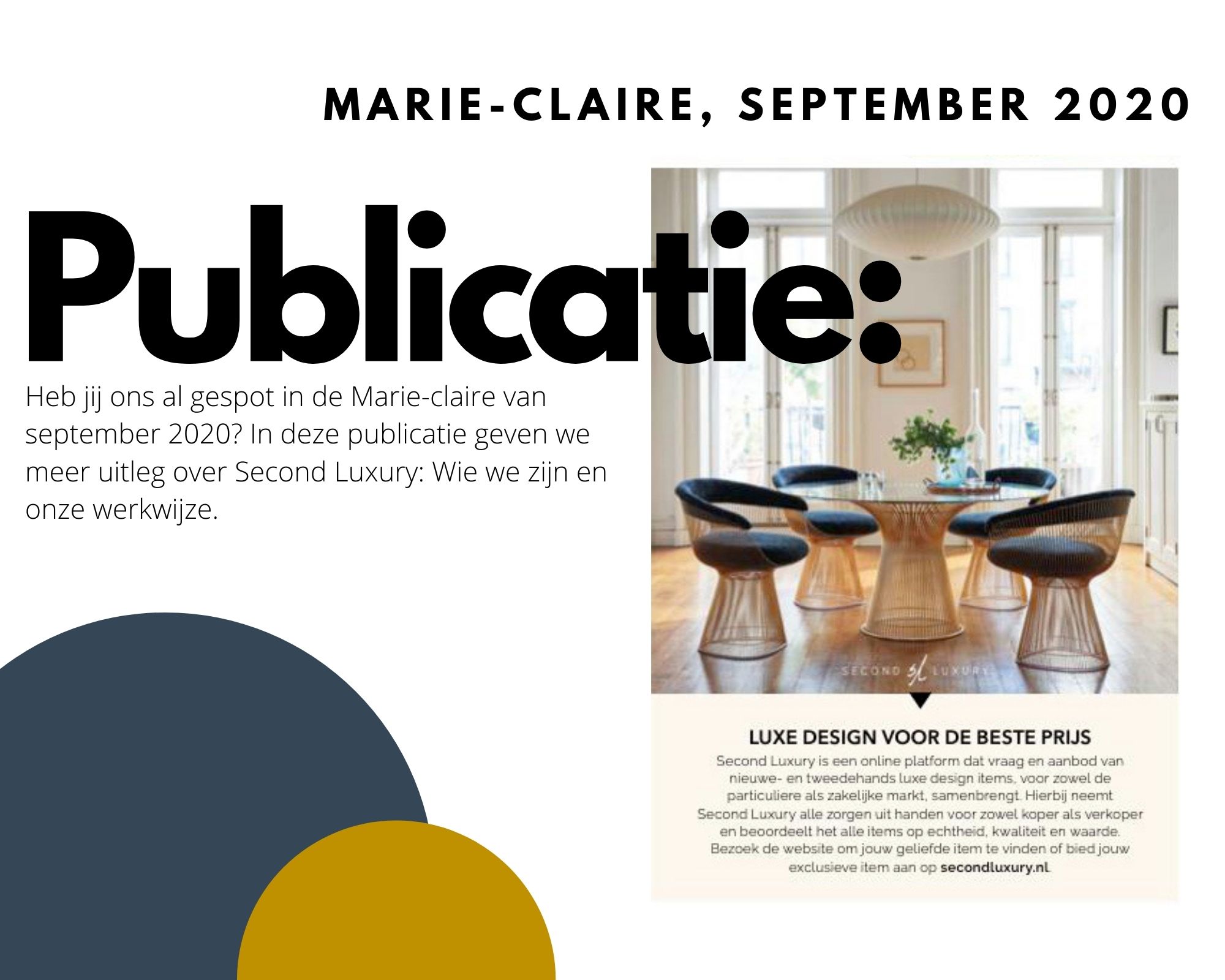 Publicatie Marie-Claire
